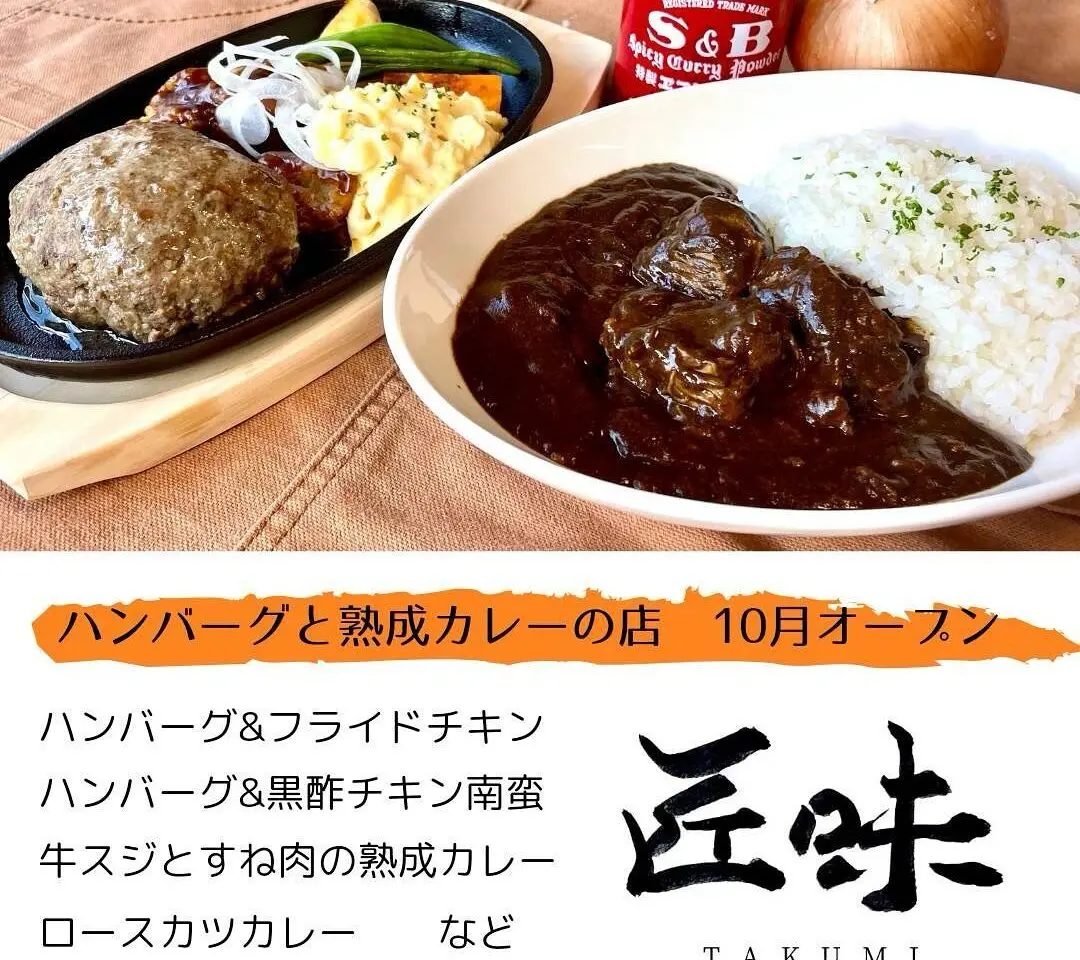 ハンバーグと熟成カレー 匠味