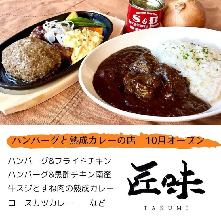 ハンバーグと熟成カレー 匠味