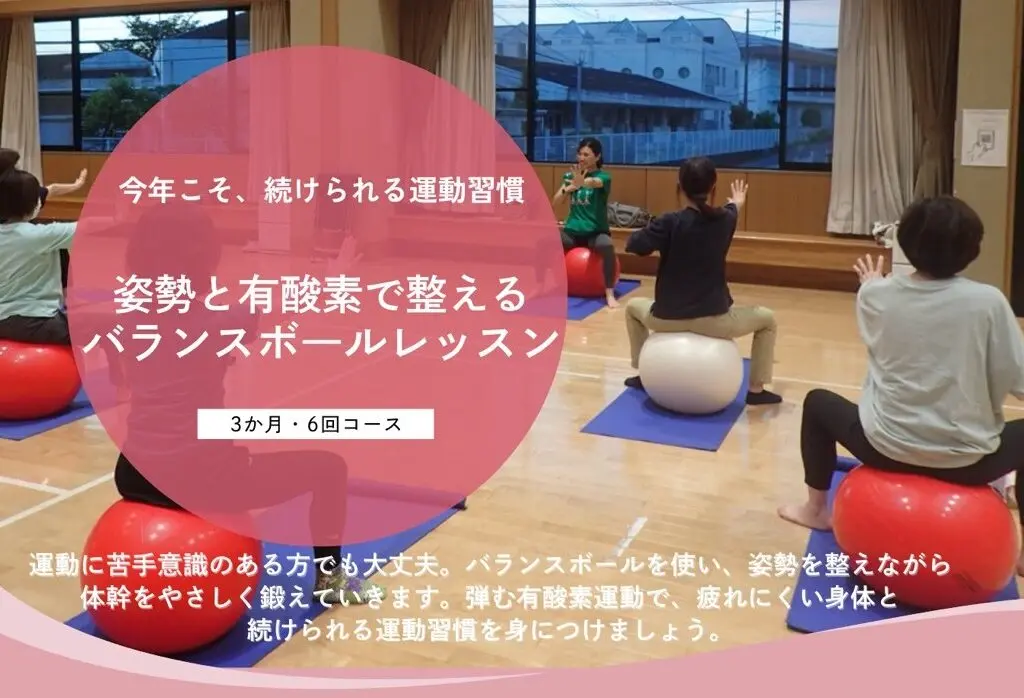 バランスボールエクササイズレッスン