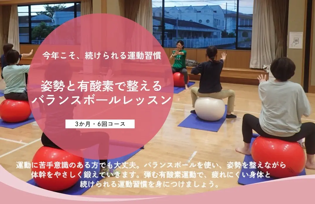 バランスボールエクササイズレッスン